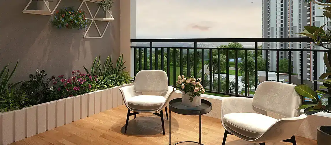 House Of Abhinandan Lodha Kharghar Balcony